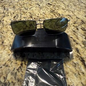 Persol Black Leather Sunglasses Case-men’s
